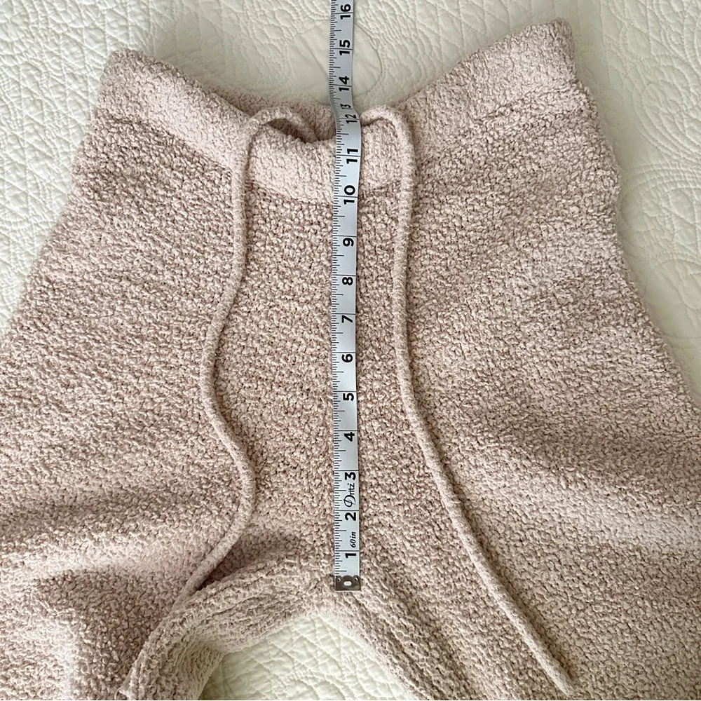 SKIMS Cozy Knit Teddy Joggers Lounge Pants in Dusk Pink Women’s S/M - Picture 8 of 11